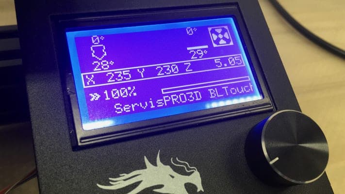Náš firmware: ServisPRO3D BLTouch